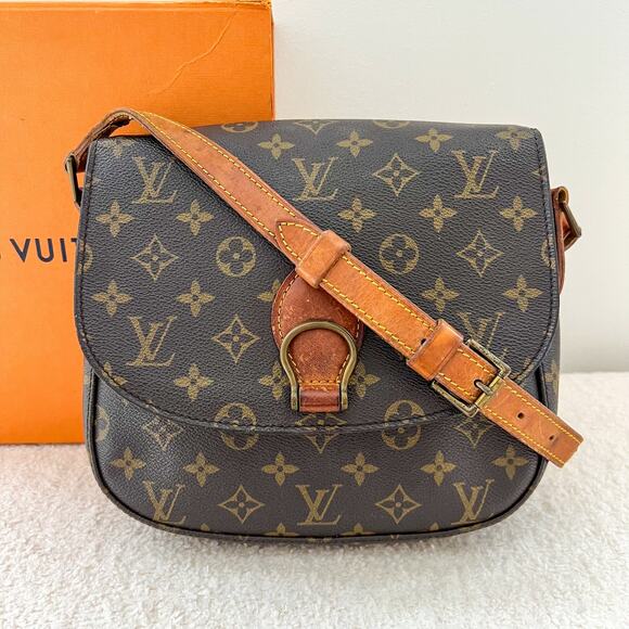 Louis Vuitton Saint Cloud GM Monogram Crossbody / Shoulder Bag 881 VI - Picture 1 of 12